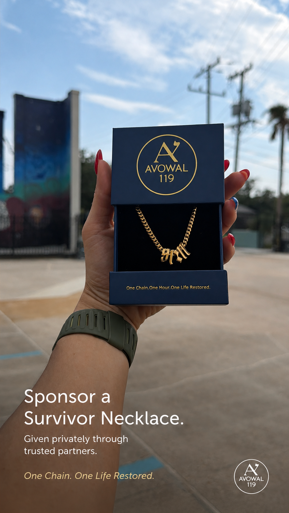 Sponsor a Survivor Necklace